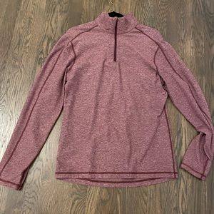 Men’s Lululemon Athletica Surge Warm Half Zip Pullover - HDSR - Size M